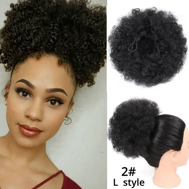 High Puff Ponytail Natural Color - Shop at LoveMi