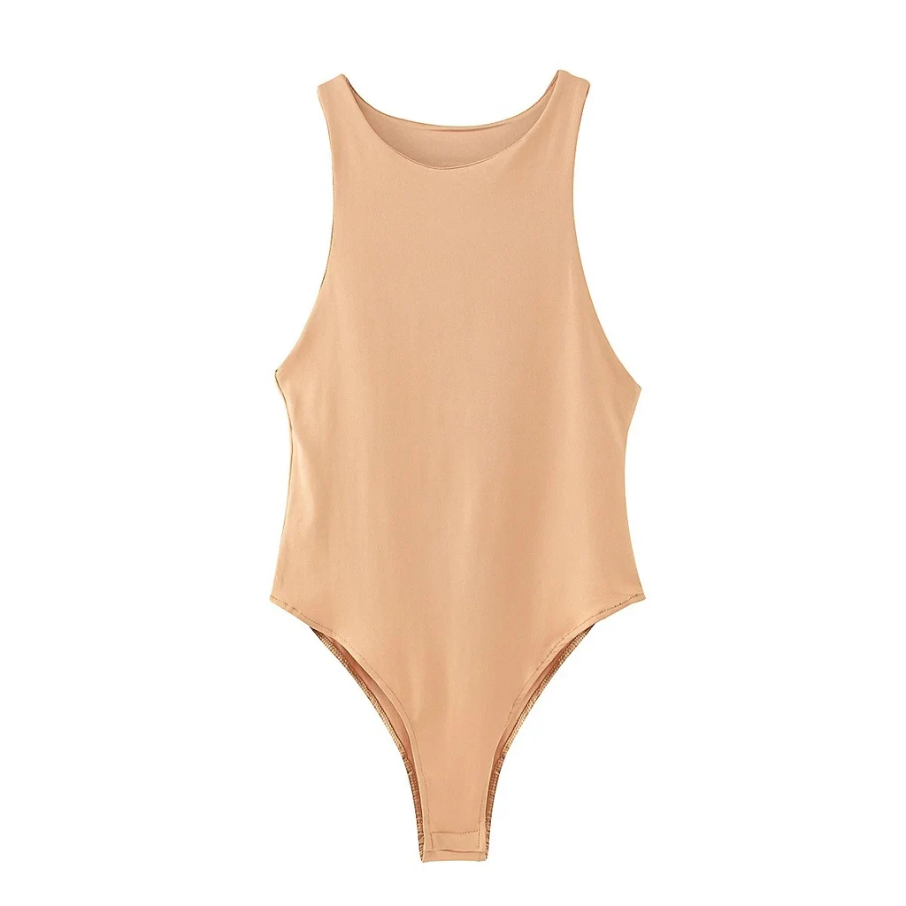Solid color bodysuit - Khaki