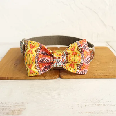 Funkadelic Matching Collar and Leash Set Dog Bowtie Collar - Shop at LoveMi