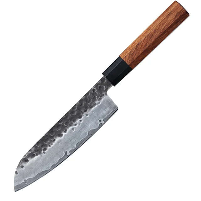 Chef Knife Household Fruit Kitchen Knife Hand Forged Silver - Shop at LoveMi