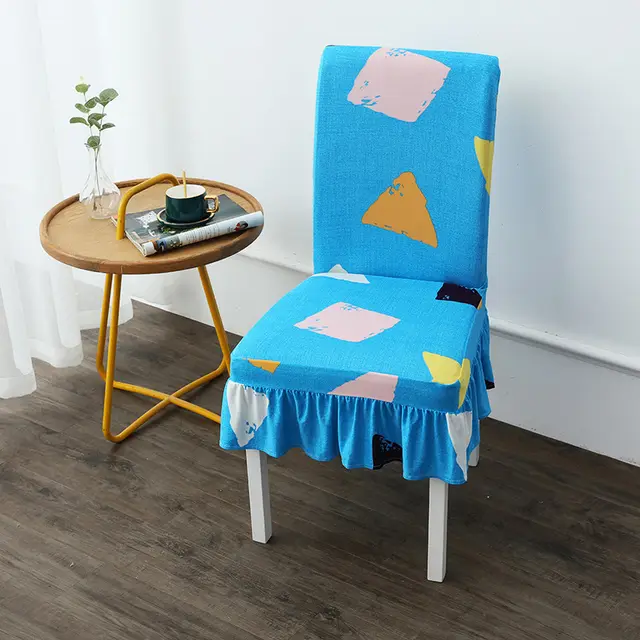 Chair Cover Modern Simple Universal Skirt Elastic Chair Cover Set3 - Shop at LoveMi