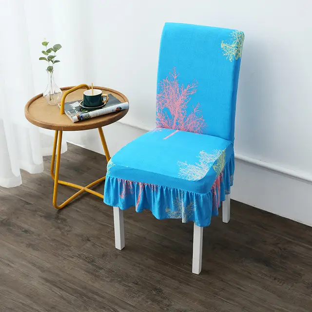 Chair Cover Modern Simple Universal Skirt Elastic Chair Cover Set9 - Shop at LoveMi
