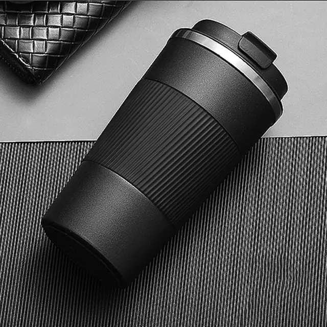 Discount Creative Stainless Steel Coffee Cup Black - Shop at LoveMi