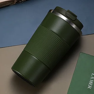 Discount Creative Stainless Steel Coffee Cup - Green