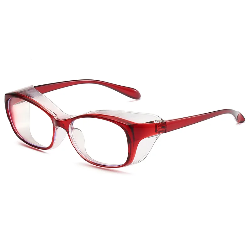 Anti-Fog Goggles Women's Wind-Proof, Dust-Proof And Anti-Dropping Outdoor Riding Goggles - Red