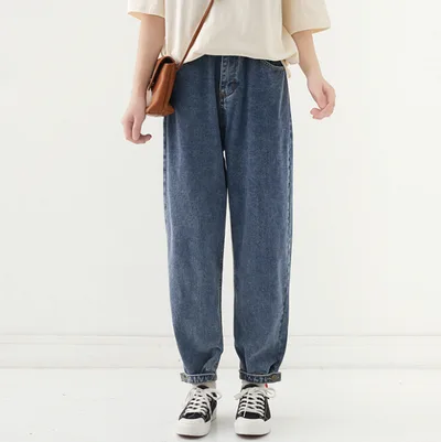 Recommended Knock On Slim Button Design Jeans Blue - Shop at LoveMi