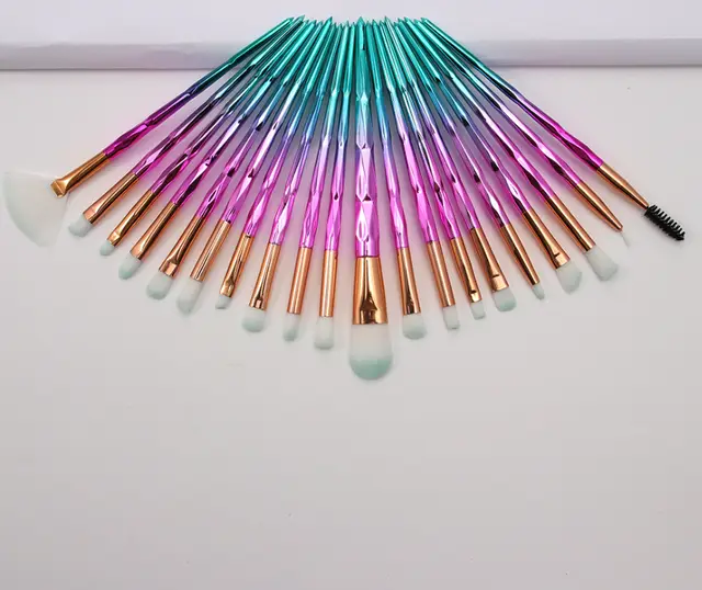 Colorful diamond handle makeup brush - Shop at LoveMi