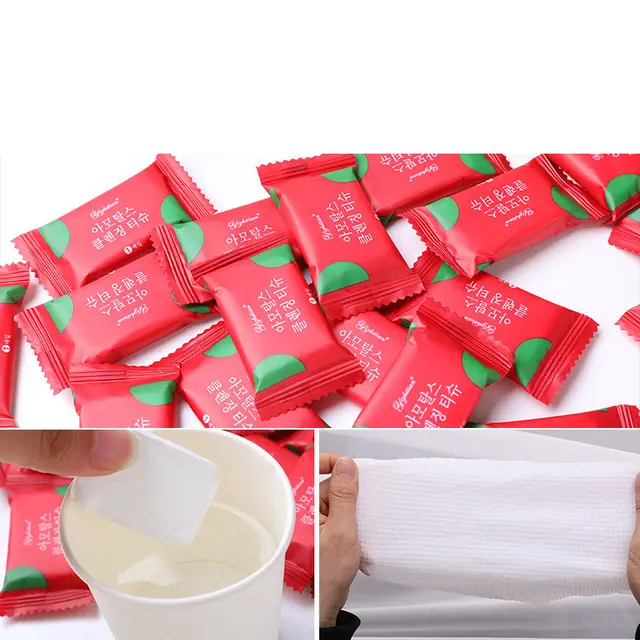 Compressed Large Towel Disposable Face Towel White - Shop at LoveMi