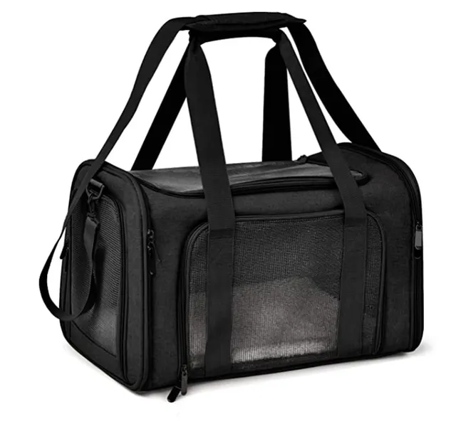 Portable Cat And Dog Pet Bag Black - Shop at LoveMi