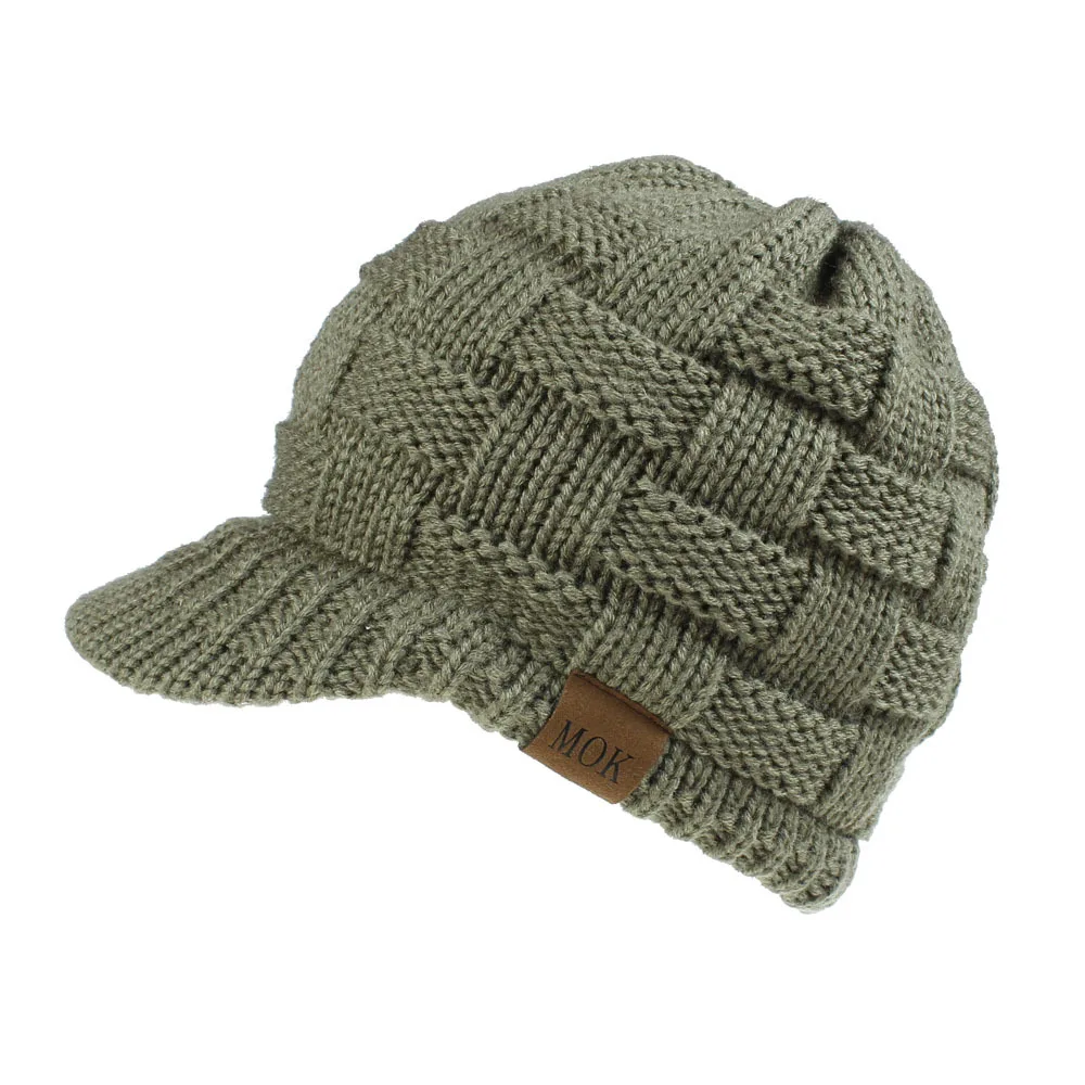 Sports Outdoor Style Knitted Baseball cCap Ladies Baseball Ponytail Cap - Green