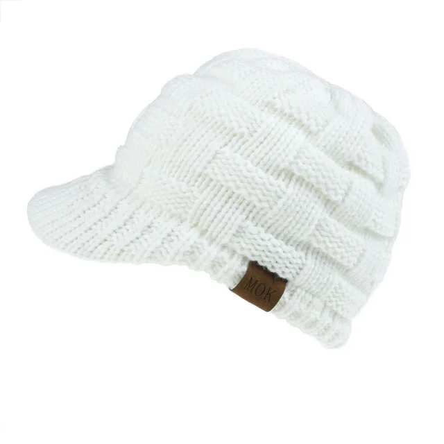 Sports Outdoor Style Knitted Baseball cCap Ladies Baseball Ponytail Cap White - Shop at LoveMi