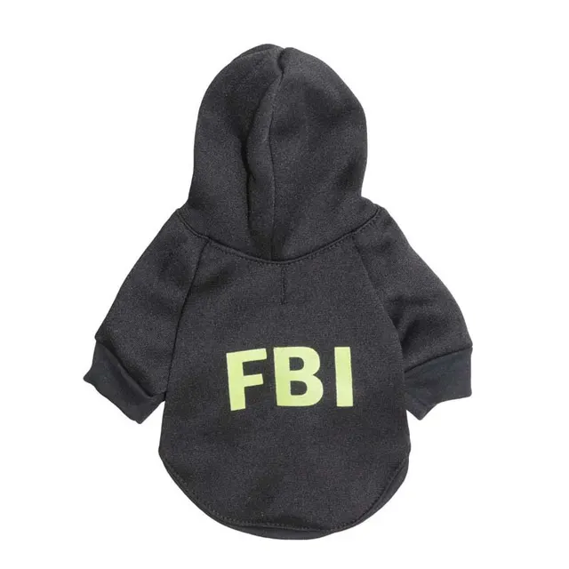 Pet Clothes Dog Clothes All Cotton Cap Seal VIP Pet T shirt Teddy Clothes Black - Shop at LoveMi