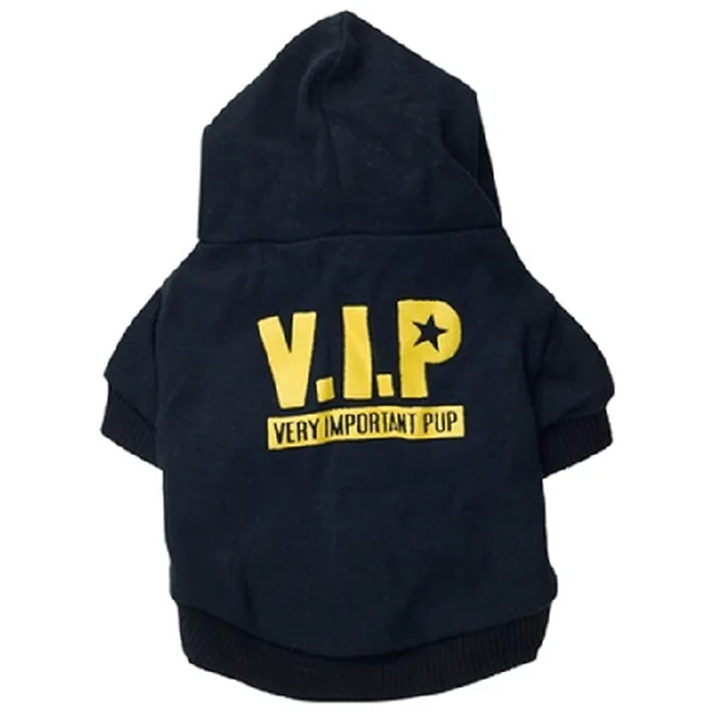 Pet Clothes Dog Clothes All Cotton Cap Seal VIP Pet T shirt Teddy Clothes Yellow - Shop at LoveMi