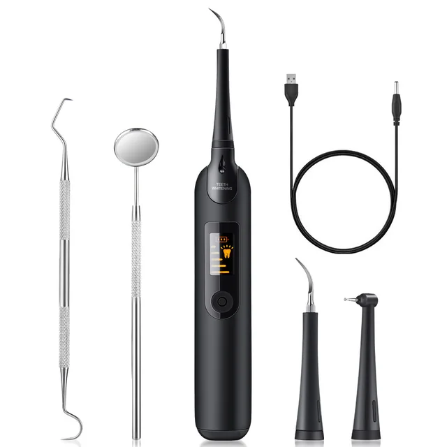 Electric Dental Appliance High Frequency Vibration Dental Instrument Set Black - Shop at LoveMi