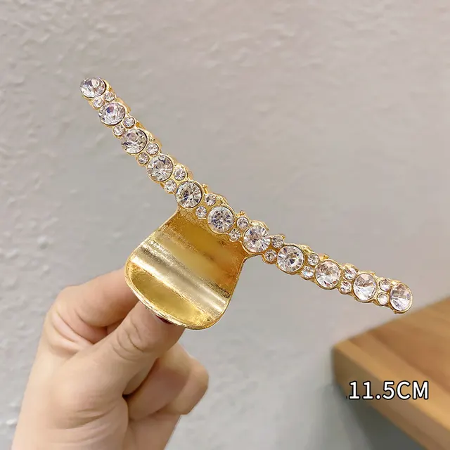 Metal Hairpin Net Red Hair Scratches on The Back of The Head F Gold - Shop at LoveMi