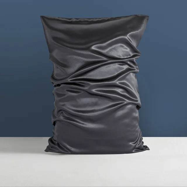 Double sided Silk Silk Heavy Sleep Pillowcase Silk Black - Shop at LoveMi