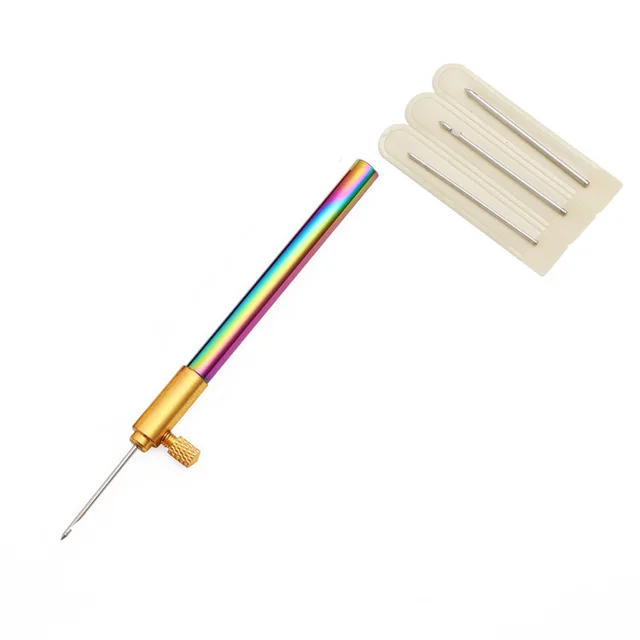 French Embroidery Crochet With Aluminum Handle Colorful - Shop at LoveMi
