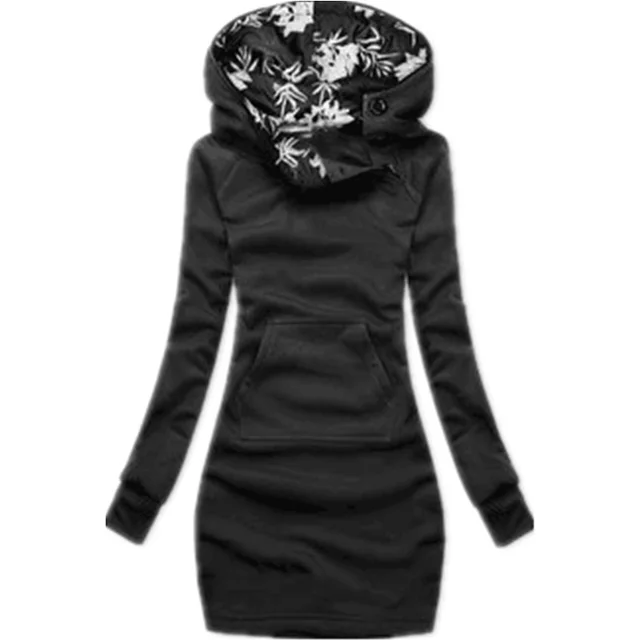 Fashion Casual Slim Long Ladies Sweater Black - Shop at LoveMi