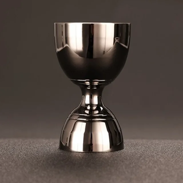 Indian Style Wine Measurer Oz Cup Cocktail Glass Black - Shop at LoveMi