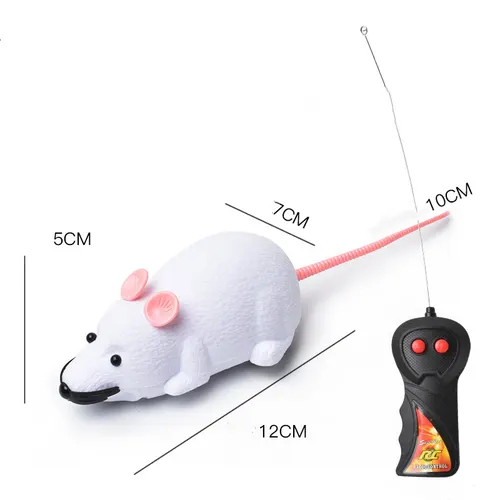 Cat Toy Electric Wireless Remote Control Simulation Mouse - Shop at LoveMi