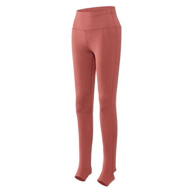 The New Yoga Pants Step On The Feet High Waist Tight Fitting And Quick Drying Pink - Shop at LoveMi
