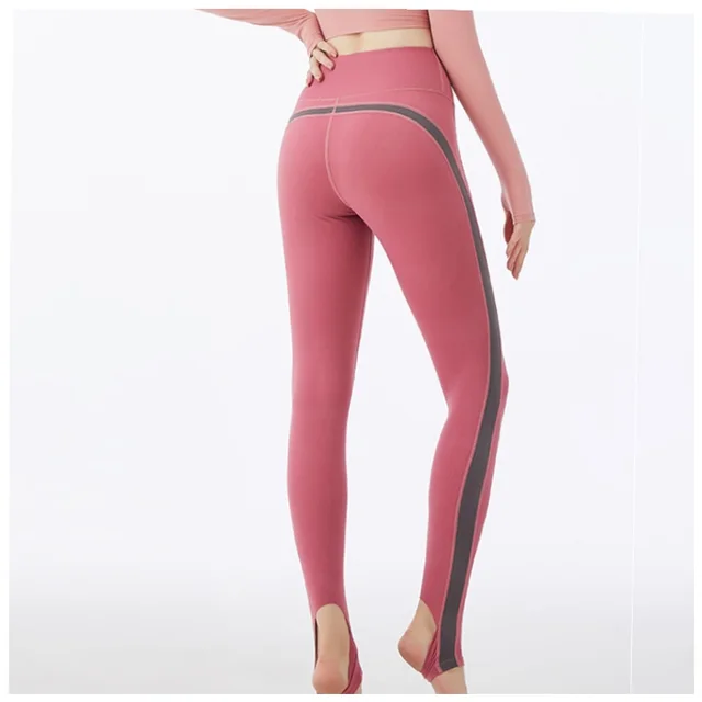Sense Of Naked Yoga Pants Fitness Pants Run on Foot Trousers Pink - Shop at LoveMi