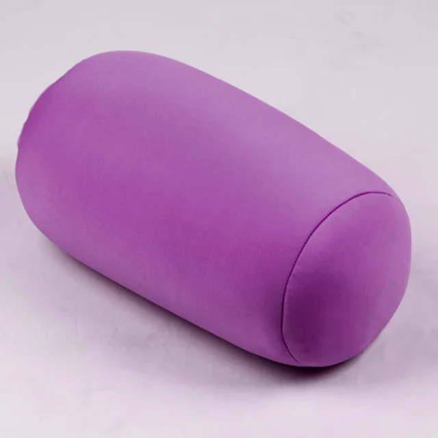 30cmx16cm Pillow Case Micro Mini Microbead Back Cushion Rol Purple - Shop at LoveMi