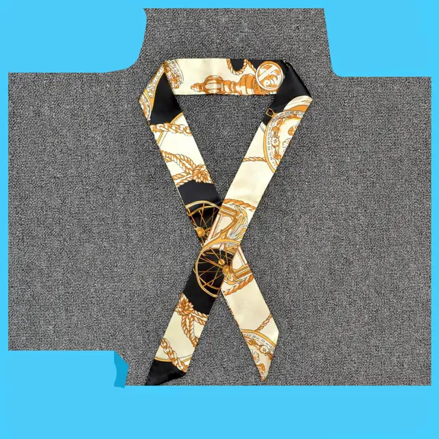 Trendy Handbags Tie Wrap Handle Silk Scarf - Shop at LoveMi