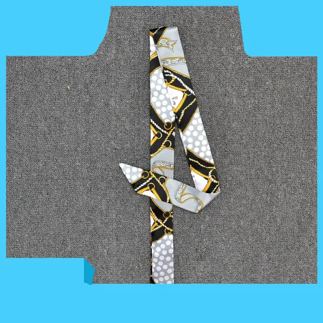 Trendy Handbags Tie Wrap Handle Silk Scarf G - Shop at LoveMi