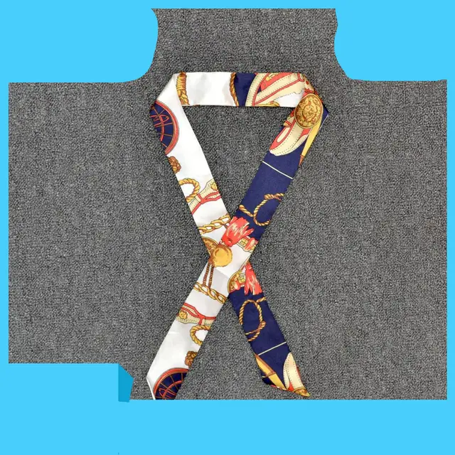 Trendy Handbags Tie Wrap Handle Silk Scarf H - Shop at LoveMi