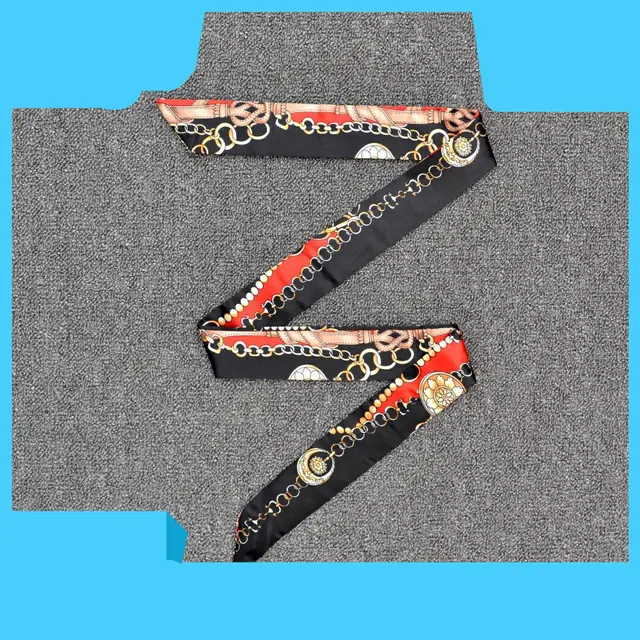 Trendy Handbags Tie Wrap Handle Silk Scarf J - Shop at LoveMi