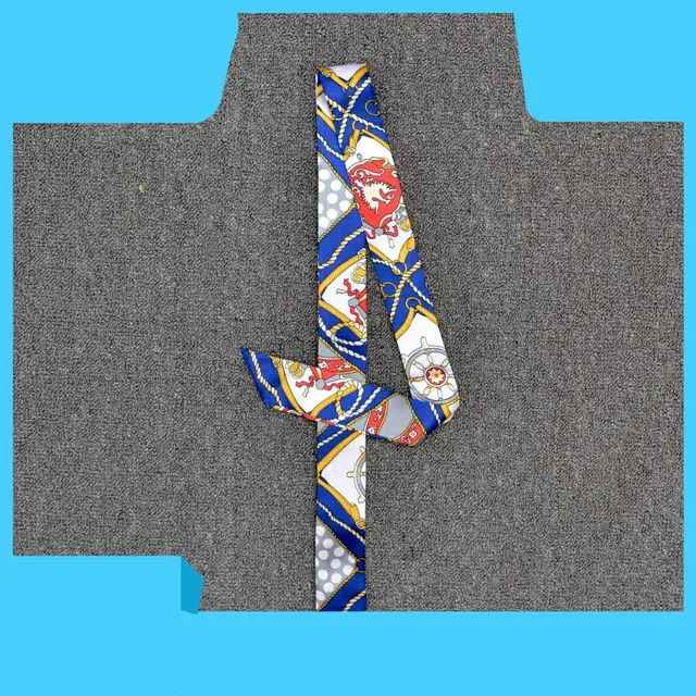 Trendy Handbags Tie Wrap Handle Silk Scarf Q - Shop at LoveMi