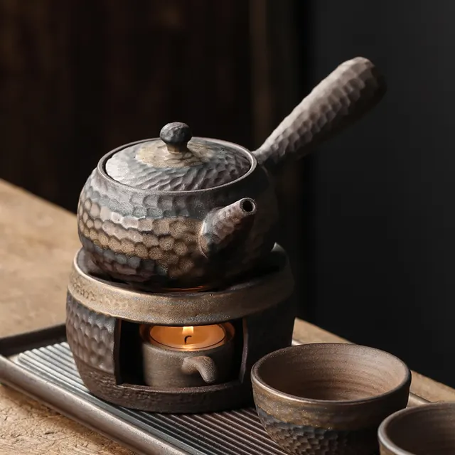 Single Teapot, One Pot, Two Cups With Tea Tray, Home Office Gift Warm Tea Set Set4 - Shop at LoveMi