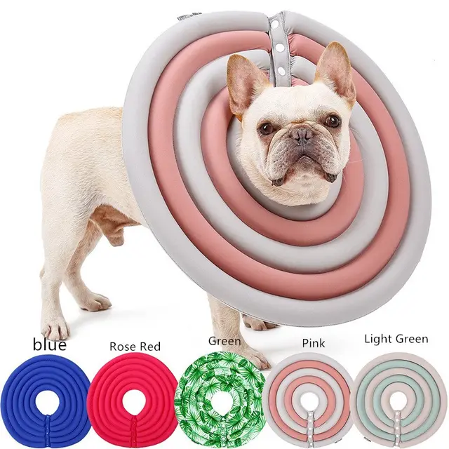 Lightweight Elizabethan Circle Cat And dDg Protective Cover Rose Red - Shop at LoveMi