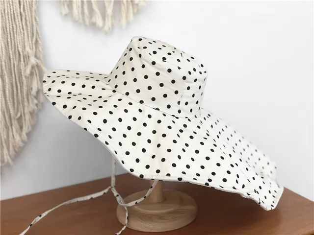 All Match Japanese Student Small Fresh Big Brim Hat Beige - Shop at LoveMi