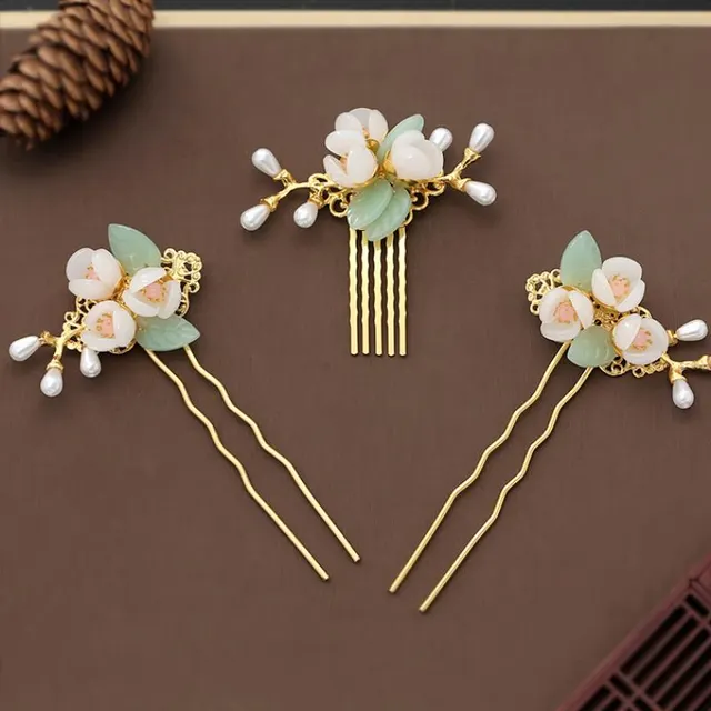 Hairpin Forehead Tassel and Hairpin Princess Head Jewelry - Shop at LoveMi