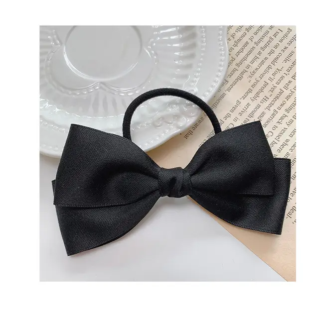 Net Red Bangs Side Clip Headdress Black - Shop at LoveMi