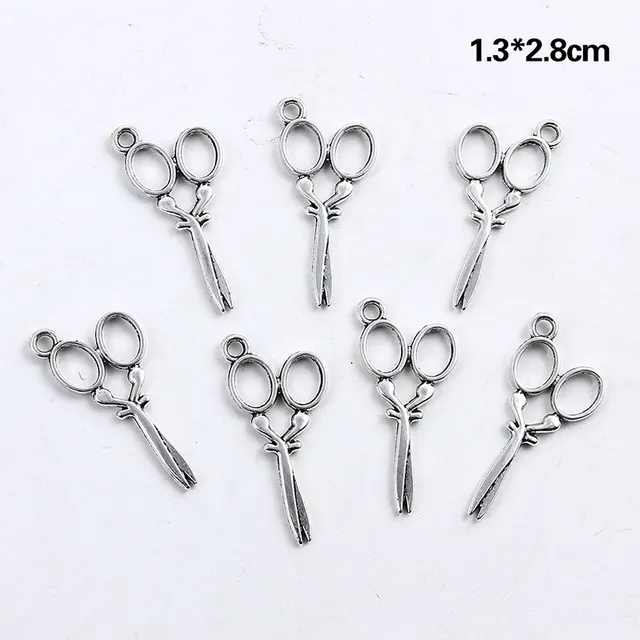 Silver Glasses Wool Necklace Bracelet Pendant Alloy - H