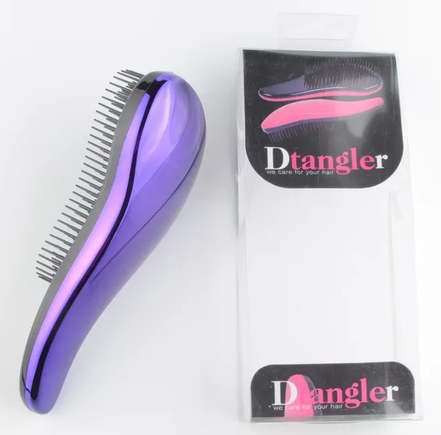 Anti Static Long Hair Household Magic Comb Purple - Shop at LoveMi