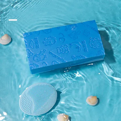 Baby Shampoo Brush Silicone Anti dandruff Bath Sponge - Shop at LoveMi
