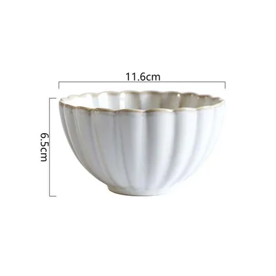 Simple Lace Kiln Glazed Ceramic Tableware Dish - Shop at LoveMi