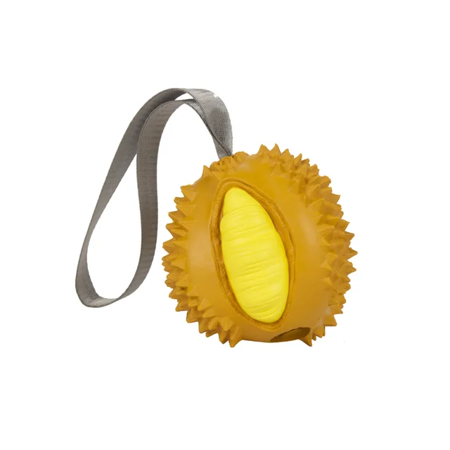 Funny Fruits Shape Dog Toy Pet Teeth Clean Molar Teeth Chew Bite Pet Toys Pets Products Gift Gold Yellow - Shop at LoveMi