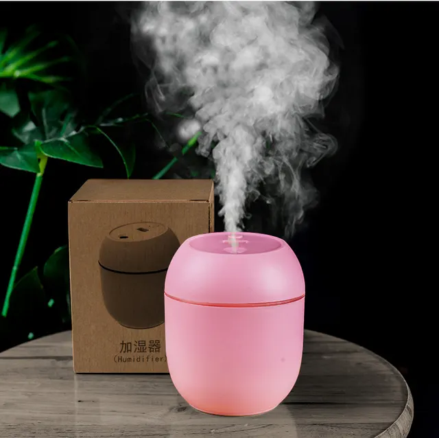 Car Humidifier Household Small Usb Air Silent Large Capacity Pink - Shop at LoveMi