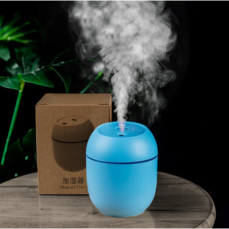 Car Humidifier Household Small Usb Air Silent Large Capacity - Sky Blue