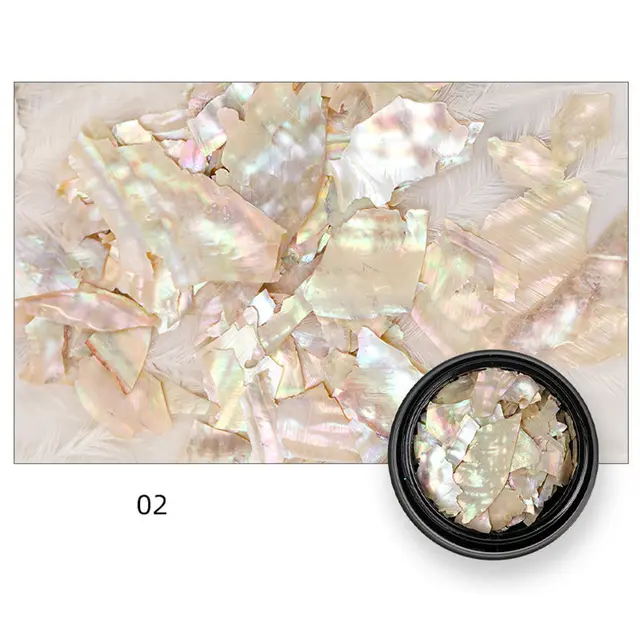 Nail Art Accessories Nail Shell Gold Foil Silver Foil Color Tin Foil Broken Gold Wire - Shop at LoveMi