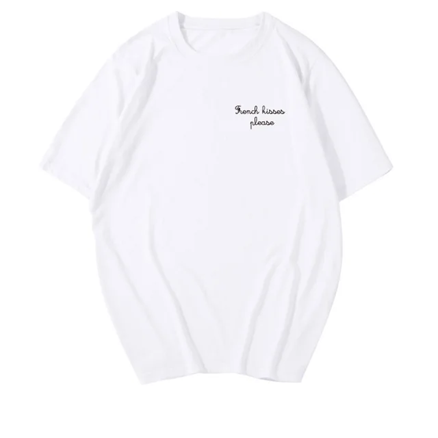 Loose Cotton All Match Trend Fashion Short Sleeves White - Shop at LoveMi