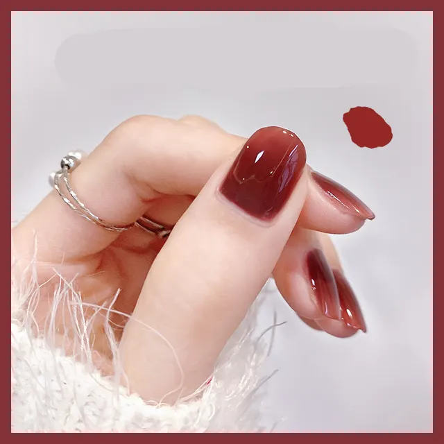 CandyMoyo nail polish free, quick drying, durable, non stripped new color, white autumn and winter 1 - Shop at LoveMi