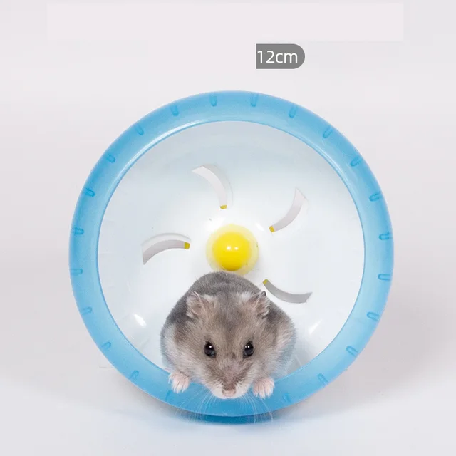Hamster running wheel hamster cage large runner golden silk bear sports ball Blue - Shop at LoveMi