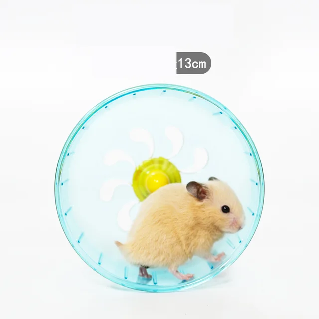 Hamster running wheel hamster cage large runner golden silk bear sports ball Green - Shop at LoveMi