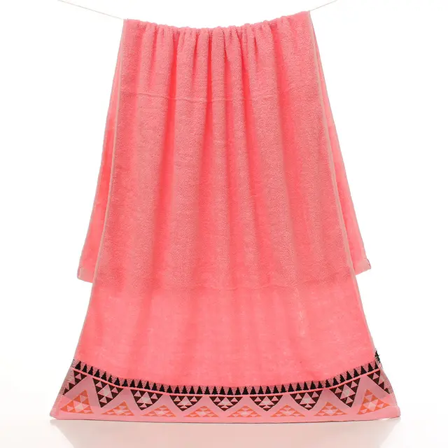 Triangle Plain Towel Household Soft Face Towel Pink - Shop at LoveMi